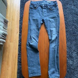 All Saints Skinny Jeans Black/Gray W31